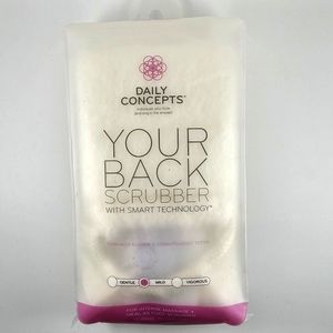 Daily Concepts Back Scrubber for Normal to Dry Skin, Sealed, New